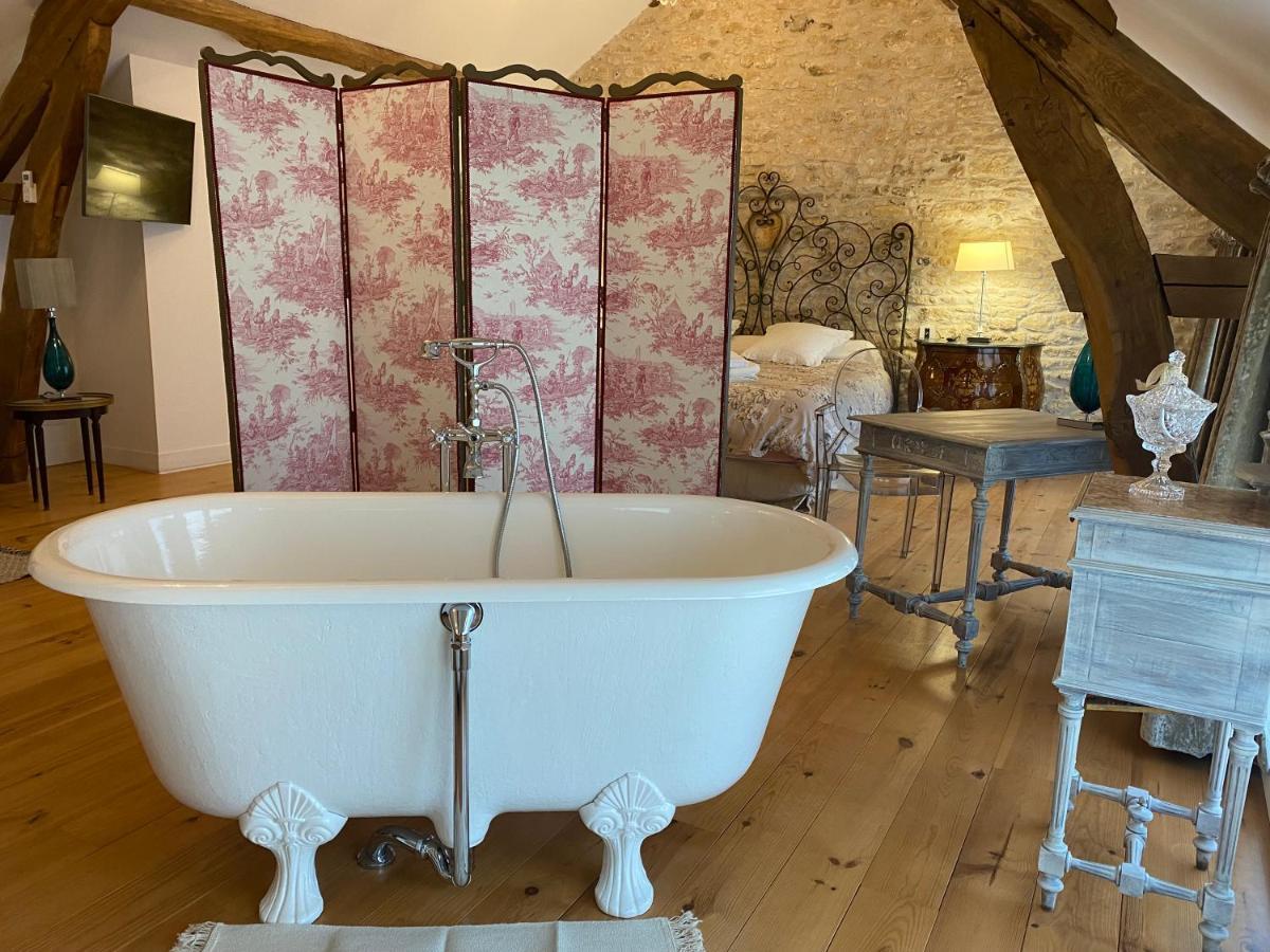 Paradis Fleuri Et Son Bain Nordique Chaussy  المظهر الخارجي الصورة